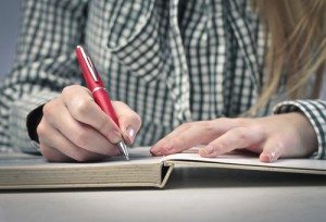 Writing image courtesy of Shutterstock